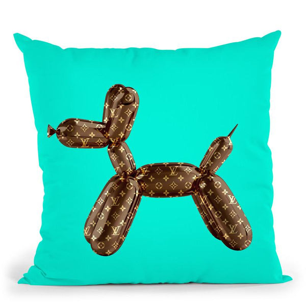 Designer L Dog Throw Pillow By Jodi Pedri - by all about vibe