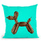 Designer L Dog Throw Pillow By Jodi Pedri - by all about vibe