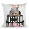 Chihuahua In Bloom Throw Pillow By Jodi Pedri