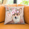 Frenchie In Bloom Throw Pillow By Jodi Pedri