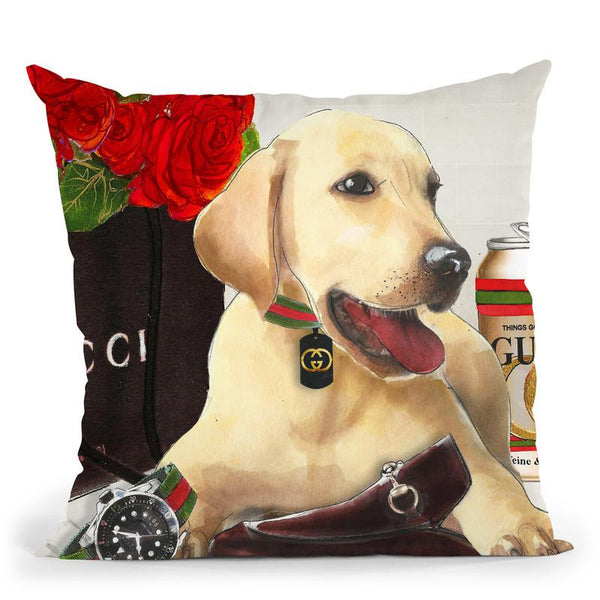 King Charles In Style Throw Pillow By Jodi Pedri