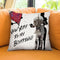New York Is My Boyfriend Throw Pillow by Jodi Pedri