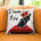 King Husky Throw Pillow By Jodi Pedri