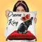 King Husky Throw Pillow By Jodi Pedri