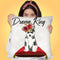 King Pit Throw Pillow By Jodi Pedri