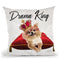 King Pug Throw Pillow By Jodi Pedri