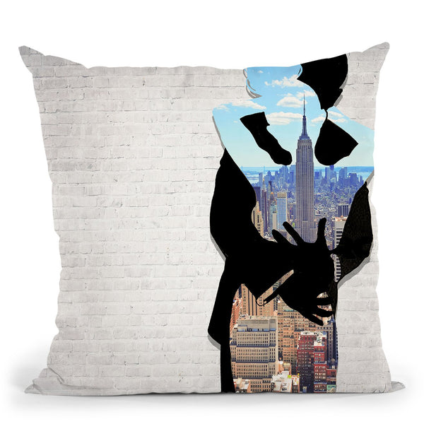 Nyc Date Night Throw Pillow by Jodi Pedri