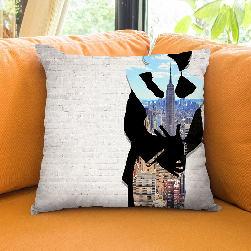 Nyc Date Night Throw Pillow by Jodi Pedri
