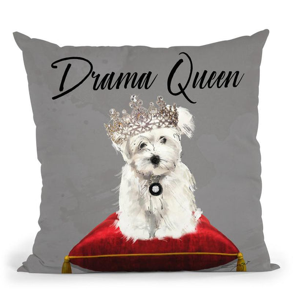 Tip Of My Chanel Tounge Throw Pillow By Jodi Pedri