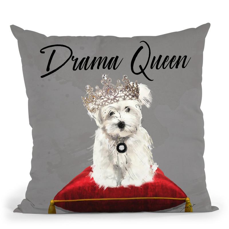 Tip Of My Chanel Tounge Throw Pillow By Jodi Pedri