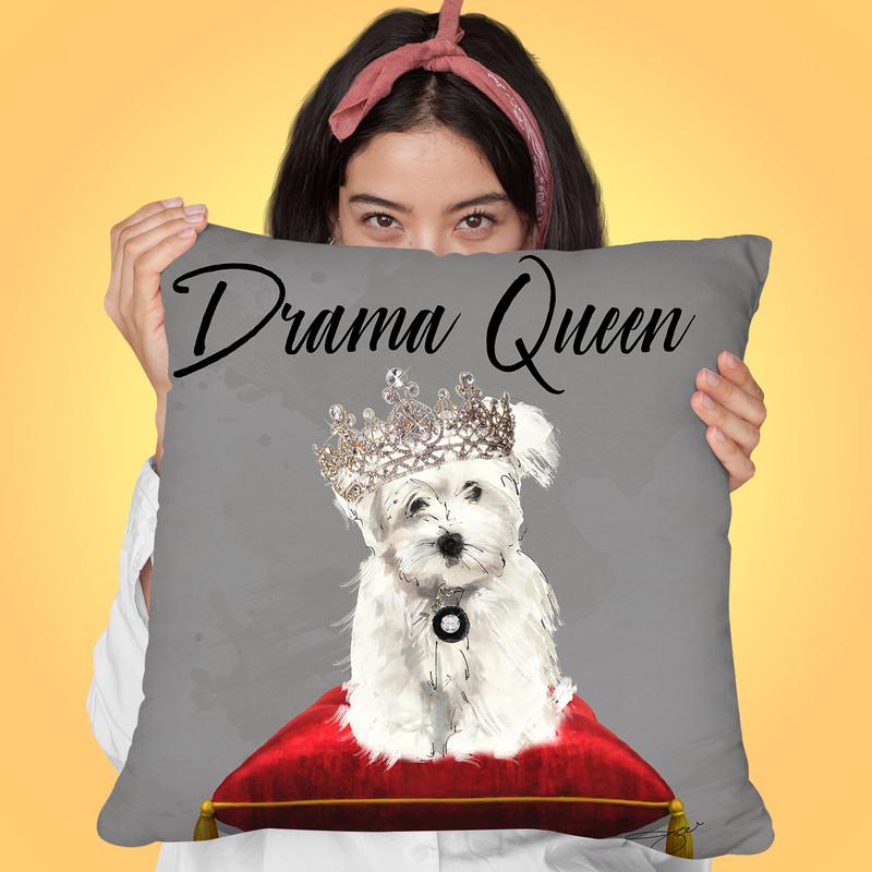 Tip Of My Chanel Tounge Throw Pillow By Jodi Pedri