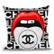 Tip Of My Fendi Tounge Throw Pillow By Jodi Pedri