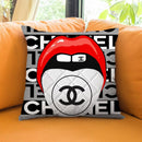 Tip Of My Fendi Tounge Throw Pillow By Jodi Pedri