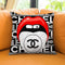 Tip Of My Fendi Tounge Throw Pillow By Jodi Pedri