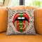 Tip Of My Louie Tounge Throw Pillow By Jodi Pedri