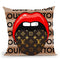 Tip Of My Tiffany Tounge Throw Pillow By Jodi Pedri