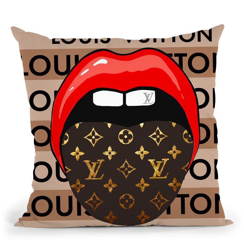 Tip Of My Tiffany Tounge Throw Pillow By Jodi Pedri