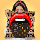 Tip Of My Tiffany Tounge Throw Pillow By Jodi Pedri