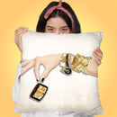 One Less Throw Pillow by Jodi Pedri