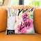 Peace And Love Throw Pillow by Jodi Pedri
