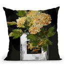 Perfume Vase Throw Pillow by Jodi Pedri