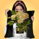 Perfume Vase Throw Pillow by Jodi Pedri