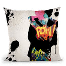 Pow Throw Pillow by Jodi Pedri