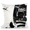 Rebel Throw Pillow by Jodi Pedri