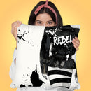 Rebel Throw Pillow by Jodi Pedri