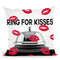 Ring For Kisses Throw Pillow by Jodi Pedri