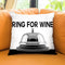 Ring For Wine Throw Pillow by Jodi Pedri