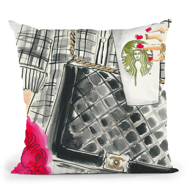 Saturday 2 Throw Pillow by Jodi Pedri
