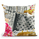Saturday Throw Pillow by Jodi Pedri