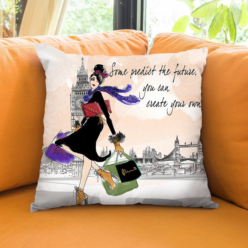 The Future Throw Pillow by Jodi Pedri