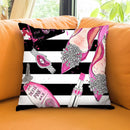 Tickle Pink Throw Pillow by Jodi Pedri