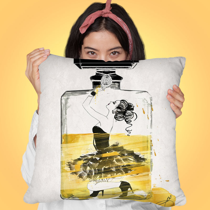 Trapped Throw Pillow by Jodi Pedri