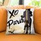 Xo Paris Throw Pillow by Jodi Pedri