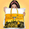 Yellow New York Throw Pillow by Jodi Pedri