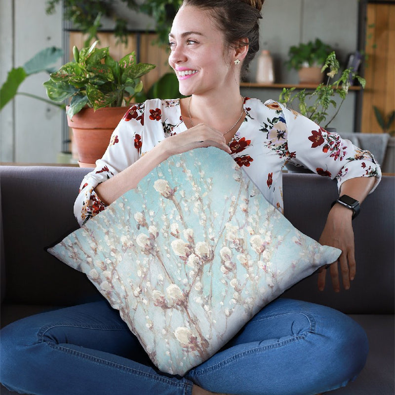 Early Spring Throw Pillow By Julia Purinton