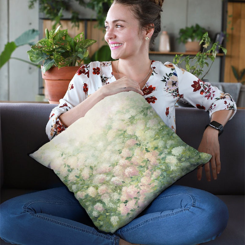 Dreamy Throw Pillow By Julia Purinton