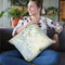 White Lilacs Bright Throw Pillow By Julia Purinton
