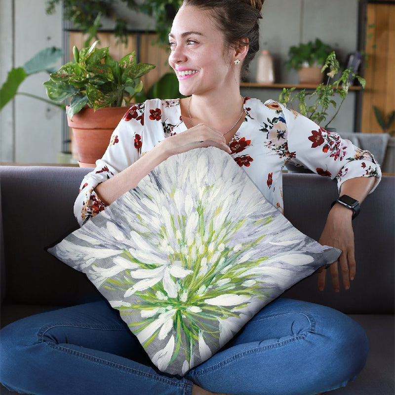 Cleome Splash Ii Throw Pillow By Julia Purinton