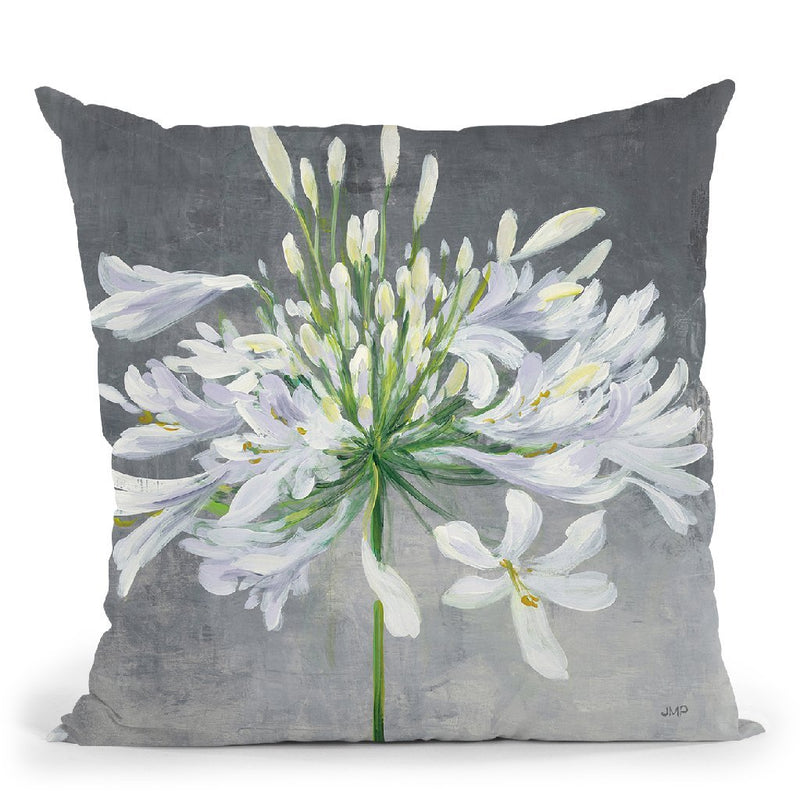 Cleome Splash I Throw Pillow By Julia Purinton