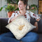 Serene Peony Throw Pillow By Julia Purinton