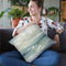 Waves Throw Pillow By Julia Purinton