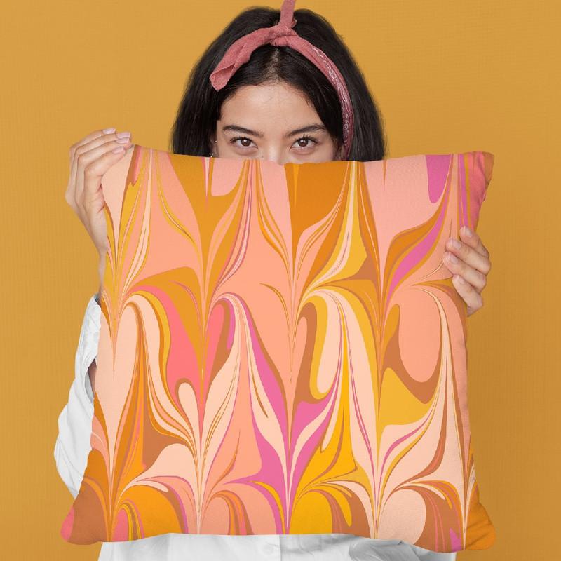 Abstract I Throw Pillow By June Journal