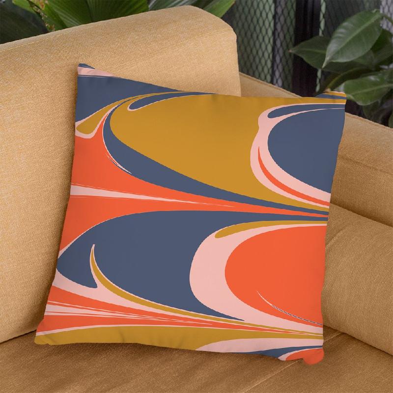 Abstract Ii Throw Pillow By June Journal