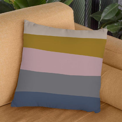 Abstract V Throw Pillow By June Journal