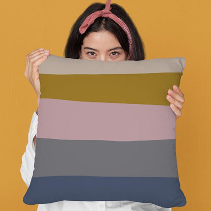 Abstract V Throw Pillow By June Journal