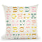 Alphabet Vi Throw Pillow By June Journal